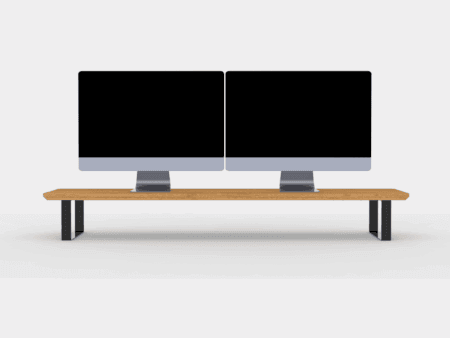 Large Desk Shelf for Dual Monitor