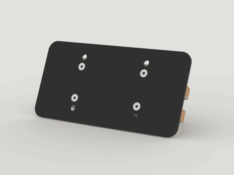 Wooden Vertical Laptop Stand