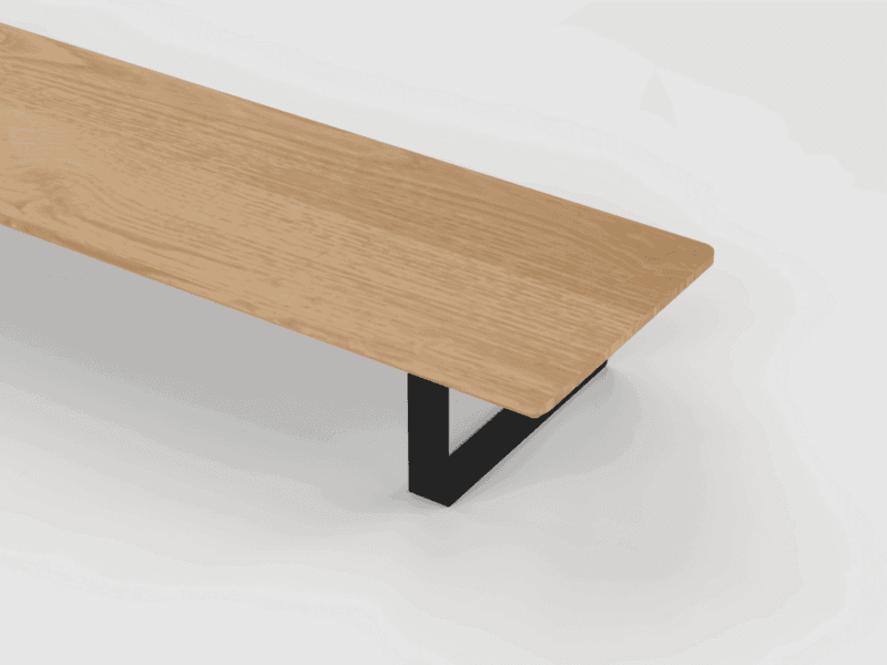 Wooden Desk Shelf