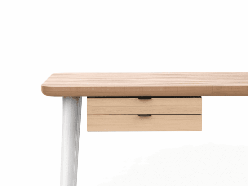 Under Desk Drawer Unit - Dual Drawers