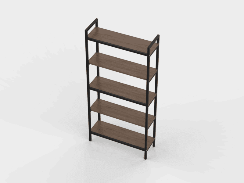 Five Tiered Shelf Unit